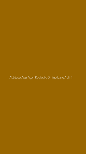 Tampilan Antarmuka Aplikasi Akbtoto App Agen Roulette Online Uang Asli - 4