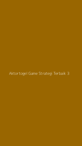 Tampilan Antarmuka Aplikasi Aktortogel Game Strategi Terbaik - 3