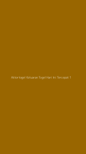 Tampilan Antarmuka Aplikasi Aktortogel Keluaran Togel Hari Ini Tercepat - 1