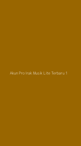 Tampilan Antarmuka Aplikasi Akun Pro Irak Musik Lite Terbaru - 1