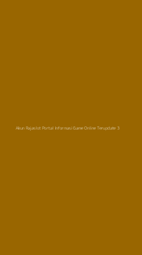 Tampilan Antarmuka Aplikasi Akun Rajaslot Portal Informasi Game Online Terupdate - 3
