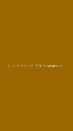 Tampilan Antarmuka Aplikasi Akunjp Panduan Seo Terlengkap - 4