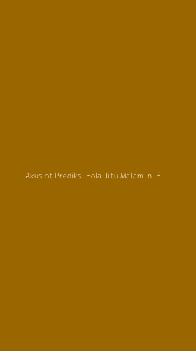 Tampilan Antarmuka Aplikasi Akuslot Prediksi Bola Jitu Malam Ini - 3