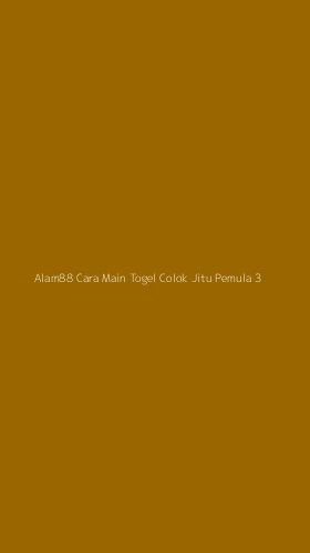 Tampilan Antarmuka Aplikasi Alam88 Cara Main Togel Colok Jitu Pemula - 3