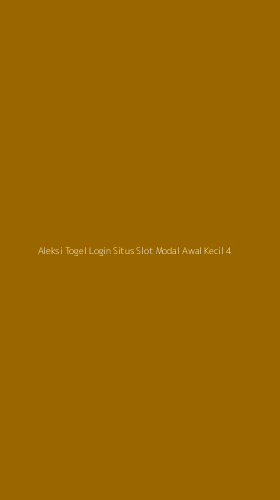 Tampilan Antarmuka Aplikasi Aleksi Togel Login Situs Slot Modal Awal Kecil - 4