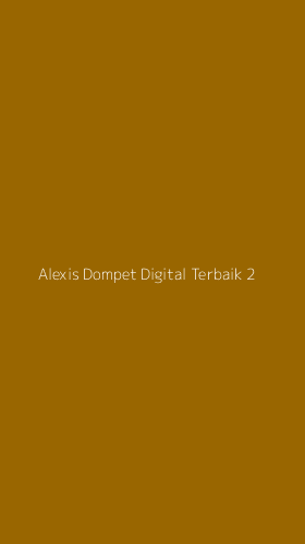 Tampilan Antarmuka Aplikasi Alexis Dompet Digital Terbaik - 2