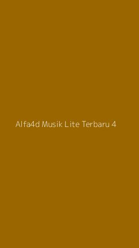 Tampilan Antarmuka Aplikasi Alfa4d Musik Lite Terbaru - 4