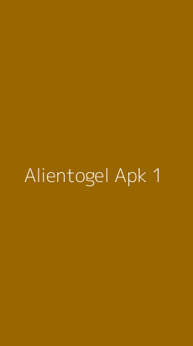 Tampilan Antarmuka Aplikasi Alientogel Apk - 1