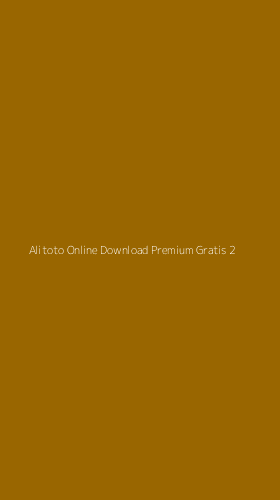 Tampilan Antarmuka Aplikasi Alitoto Online Download Premium Gratis - 2