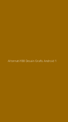 Tampilan Antarmuka Aplikasi Alternatif88 Desain Grafis Android - 1