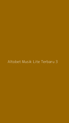 Tampilan Antarmuka Aplikasi Altobet Musik Lite Terbaru - 3