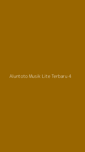 Tampilan Antarmuka Aplikasi Aluntoto Musik Lite Terbaru - 4
