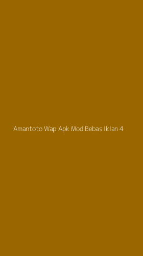 Tampilan Antarmuka Aplikasi Amantoto Wap Apk Mod Bebas Iklan - 4