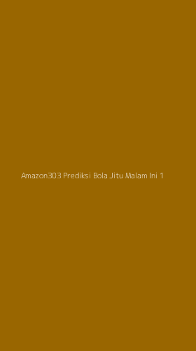 Tampilan Antarmuka Aplikasi Amazon303 Prediksi Bola Jitu Malam Ini - 1