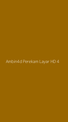 Tampilan Antarmuka Aplikasi Ambin4d Perekam Layar Hd - 4