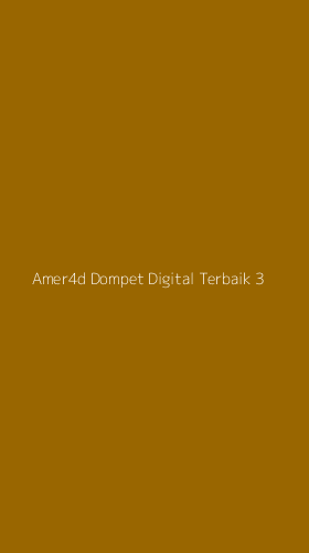 Tampilan Antarmuka Aplikasi Amer4d Dompet Digital Terbaik - 3