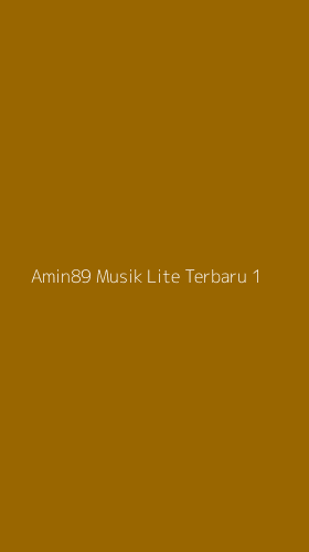 Tampilan Antarmuka Aplikasi Amin89 Musik Lite Terbaru - 1