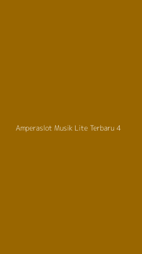 Tampilan Antarmuka Aplikasi Amperaslot Musik Lite Terbaru - 4