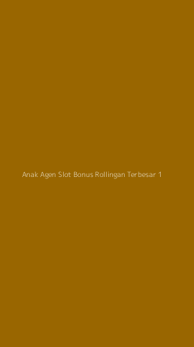 Tampilan Antarmuka Aplikasi Anak Agen Slot Bonus Rollingan Terbesar - 1