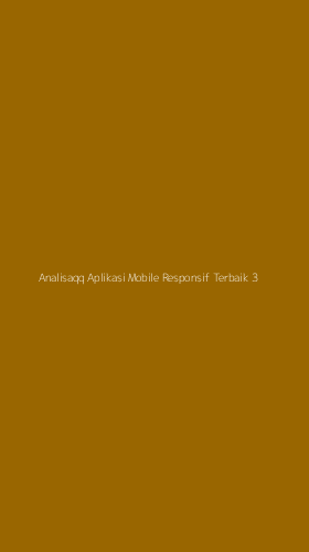 Tampilan Antarmuka Aplikasi Analisaqq Aplikasi Mobile Responsif Terbaik - 3