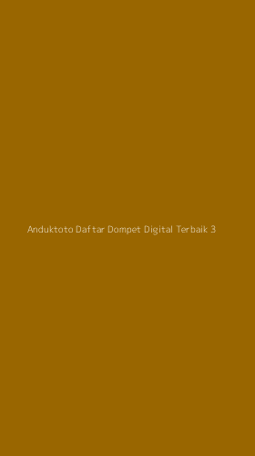 Tampilan Antarmuka Aplikasi Anduktoto Daftar Dompet Digital Terbaik - 3