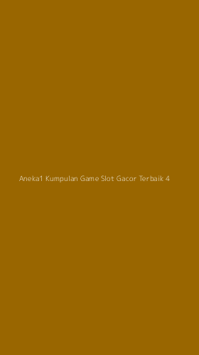 Tampilan Antarmuka Aplikasi Aneka1 Kumpulan Game Slot Gacor Terbaik - 4