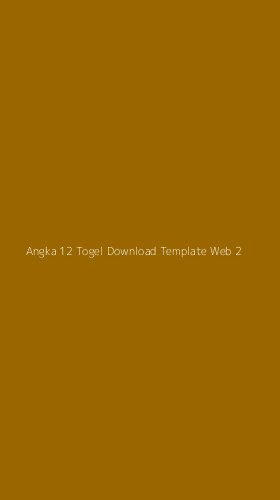 Tampilan Antarmuka Aplikasi Angka 12 Togel Download Template Web - 2