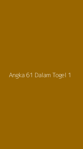 Tampilan Antarmuka Aplikasi Angka 61 Dalam Togel - 1