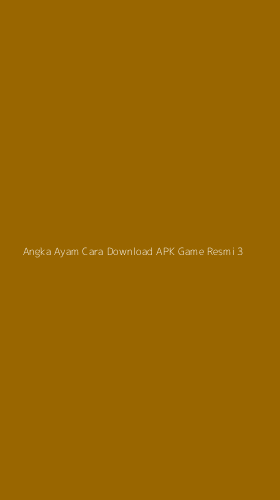 Tampilan Antarmuka Aplikasi Angka Ayam Cara Download Apk Game Resmi - 3