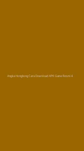 Tampilan Antarmuka Aplikasi Angka Hongkong Cara Download Apk Game Resmi - 4