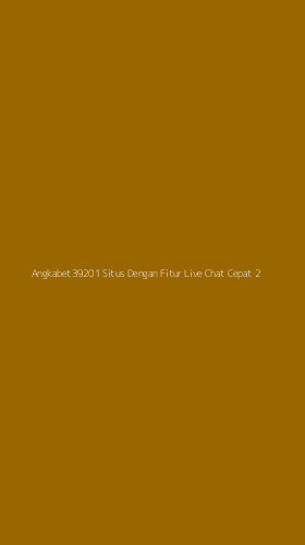 Tampilan Antarmuka Aplikasi Angkabet39201 Situs Dengan Fitur Live Chat Cepat - 2