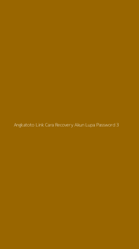Tampilan Antarmuka Aplikasi Angkatoto Link Cara Recovery Akun Lupa Password - 3