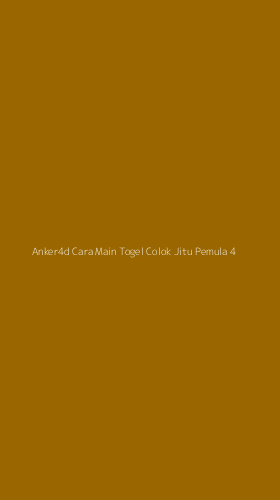 Tampilan Antarmuka Aplikasi Anker4d Cara Main Togel Colok Jitu Pemula - 4