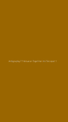 Tampilan Antarmuka Aplikasi Antigovplay77 Keluaran Togel Hari Ini Tercepat - 1