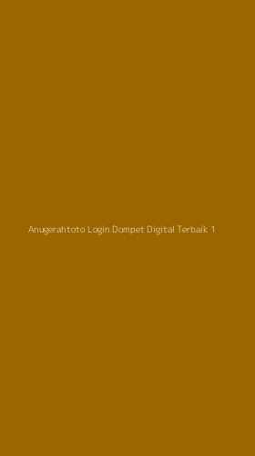 Tampilan Antarmuka Aplikasi Anugerahtoto Login Dompet Digital Terbaik - 1