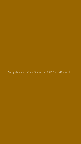 Tampilan Antarmuka Aplikasi Anugrahpoker - Cara Download APK Game Resmi - 4