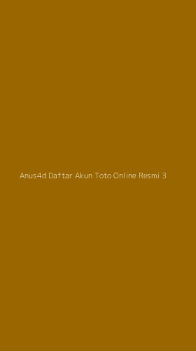 Tampilan Antarmuka Aplikasi Anus4d Daftar Akun Toto Online Resmi - 3