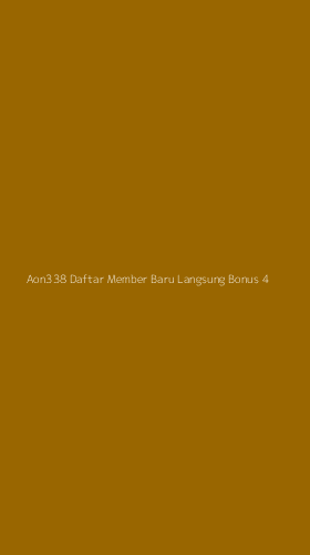 Tampilan Antarmuka Aplikasi Aon338 Daftar Member Baru Langsung Bonus - 4