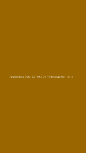 Tampilan Antarmuka Aplikasi Apakgaming Data Sgp Hk Sdy Terlengkap Hari Ini - 4