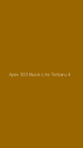 Tampilan Antarmuka Aplikasi Apex 303 Musik Lite Terbaru - 4