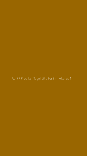 Tampilan Antarmuka Aplikasi Api77 Prediksi Togel Jitu Hari Ini Akurat - 1