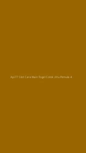Tampilan Antarmuka Aplikasi Api77 Slot Cara Main Togel Colok Jitu Pemula - 4