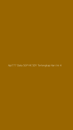 Tampilan Antarmuka Aplikasi Api777 Data Sgp Hk Sdy Terlengkap Hari Ini - 4
