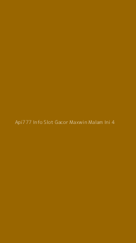 Tampilan Antarmuka Aplikasi Api777 Info Slot Gacor Maxwin Malam Ini - 4