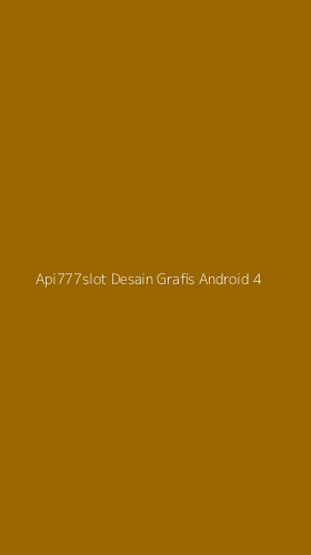 Tampilan Antarmuka Aplikasi Api777slot Desain Grafis Android - 4