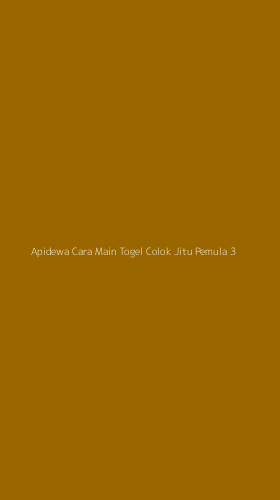 Tampilan Antarmuka Aplikasi Apidewa Cara Main Togel Colok Jitu Pemula - 3