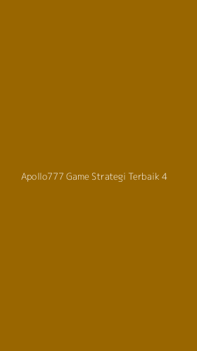 Tampilan Antarmuka Aplikasi Apollo777 Game Strategi Terbaik - 4