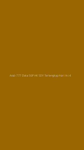 Tampilan Antarmuka Aplikasi Arab 777 Data Sgp Hk Sdy Terlengkap Hari Ini - 4