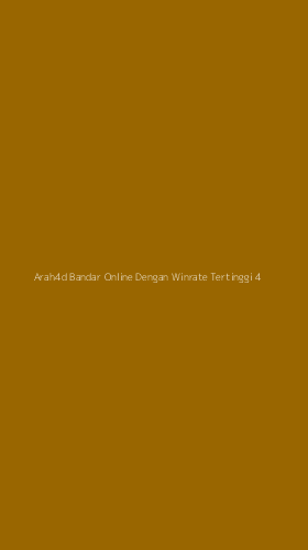 Tampilan Antarmuka Aplikasi Arah4d Bandar Online Dengan Winrate Tertinggi - 4