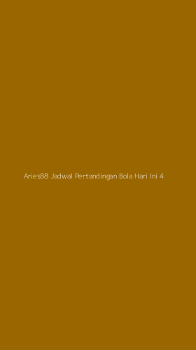 Tampilan Antarmuka Aplikasi Aries88 Jadwal Pertandingan Bola Hari Ini - 4